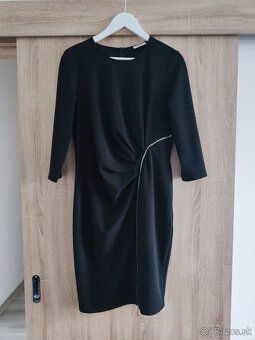 bledoružové šaty, čierne šaty, biele šaty, biela košeľa - 3