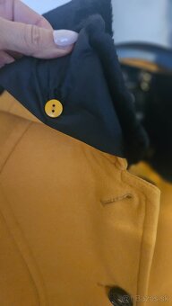 Steilmann - kvalitný horčicový kabát - 3