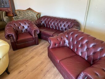 Chesterfield exkluzivna sedačka - 3