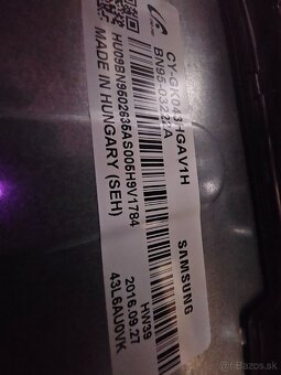 Samsung TV UE43KU6072 - 3