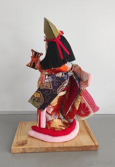 Japonská bábika s bubnom daiko - 3