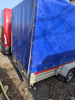 Prívesný plachtou vozík. - 3