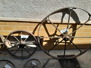 Historické železné kolesá. - 3