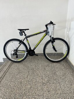 KROSS HEXAGON m 26“ veľ. M, XS, bicykel, GRP-LIM-WHI - 3