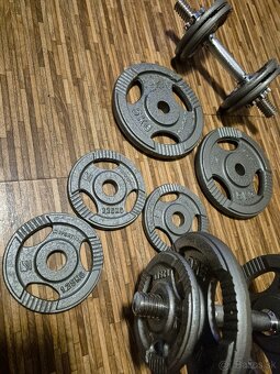Jednoručky Insportline 2x17 kg - 3
