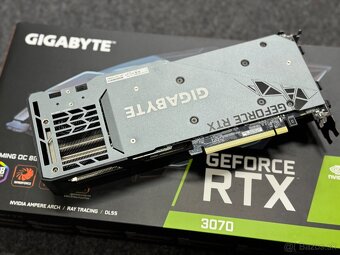 Predám grafiku NVIDIA GeForce RTX 3070 GAMING OC 8G - 3