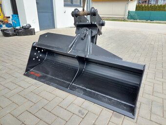 Hydraulická svahovačka 150cm na traktorbager CAT a iné - 3