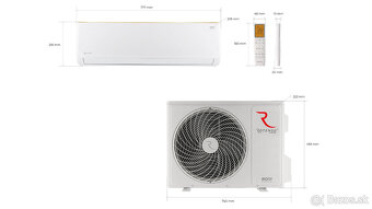 ROTENSO RONI X 3,4 kW, Digitálny invertor, WIFI, do -20 - 3