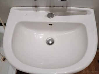 vaňová batéria, umývadlová nástenná batéria, umývadlo - 3
