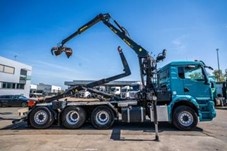 9908 MAN TGS 35.510 BL - 8x4 – Hákový nosič kontejnerů + HR- - 3