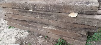 Predám masívne drevené podvaly - - 3