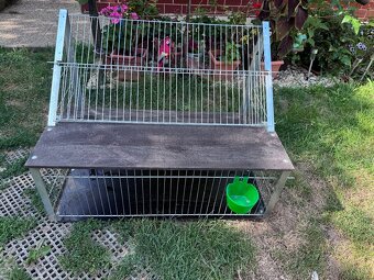2x klietka pre prepeličky, 1x výlet pre holuby Sputnik - 3