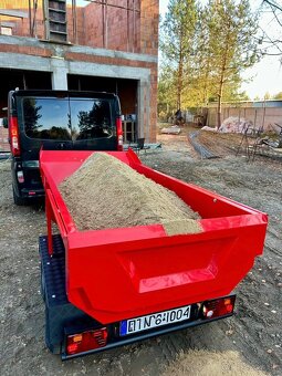 Sklápěcí přívěsný vozík do 750 kg – za auto i čtyřkolku - 3