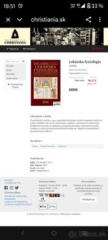 LEKARSKA FYZIOLOGIA UCEBNICA PRE LEKARSKE FAKULTY - 3