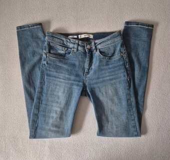 Push up modré skinny rifle veľ. S - 3