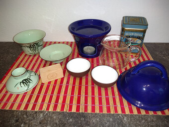 orig.čajová súprava komplet, na pečené jablká - 3