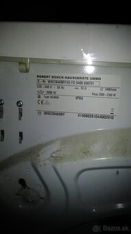 Predám práčku značky BOSCH - 3