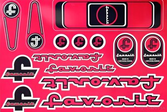 Predám nálepky Favorit a Eska - 3