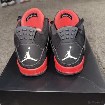 Jordan Retro 4 Dedské Red - 3