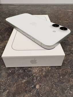 iPhone 16 128GB - ZÁRUKA, 95% batéria - 3