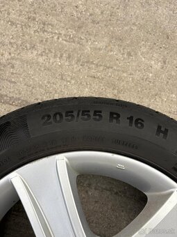 Originál disky Mazda R16 + pneu Continental 205/55 - 3