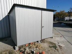 Plechová garáž 2,5x2m - 3