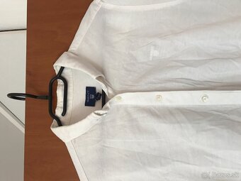 GANT originál snehobiela damska bluzka 38/40 - 3