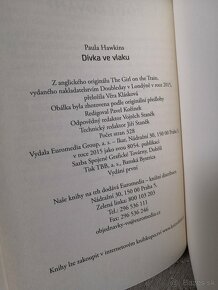Dívka ve vlaku (Paula Hawkins) 1. vydání - 3