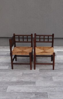 Set rohových francúzskych kresiel. - 3