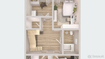 Predaj 6 izbový podkrovný dom novostavba Kalinčiakovo - Levi - 3