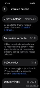 iPhone 16 Pro 256 GB čierny titán - 3