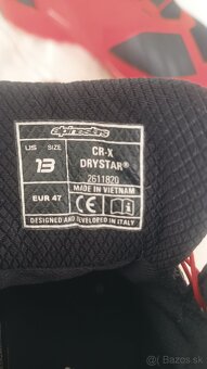 velkost 47 - panske moto topanky Alpinestars - 3