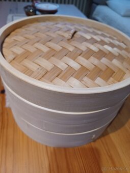 bambusový parný hrniec - 3