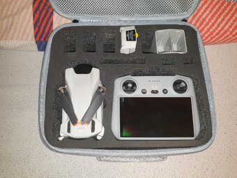 ███ DJI Mini 3 RC - ZARUKA - VZACNY KUS S VYSKOU 500M ███ - 3