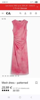 Saty ružové vel.S - 3