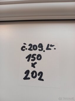 Plastové dvere č.168. 209. 150x202cm L - 3