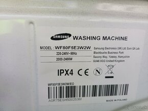 Pračka Samsung  - 8 kg prádla - 3