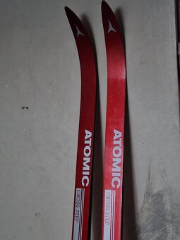 Bežky bežecké lyže Atomic Cross Step + lyžiarky Artex Polar - 3