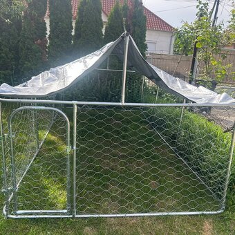 Vonkajšia voliera pre menšieho zvieratá 4M x 2M x 1,5M - 3