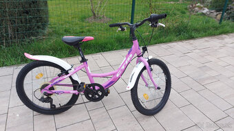 Predám dievčenský bicykel CTM Ellie, ružový, 20'' - 3