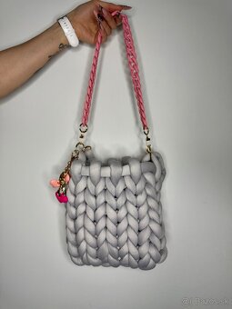 Handmade chunky kabelka - 3