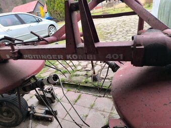 Predám kombinovaný zhrabovač a prevracač na seno - 3