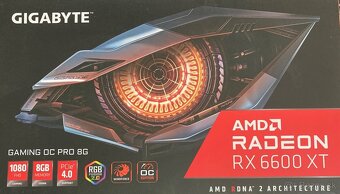 Gigabyte Gaming OC PRO 8G AMD RX 6600 XT - 3