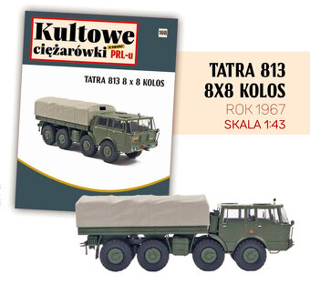 Tatra 813 8X8 Kolos 1:43 posielam 3.7 - 3
