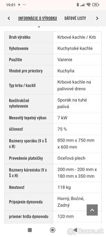 Sporak na tuhe paliva Thorma De luxe - 3