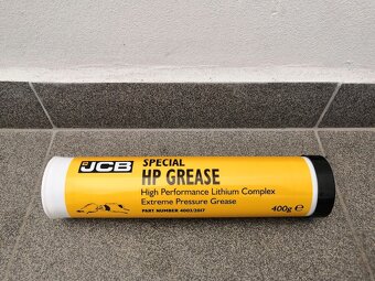 Vazelína JCB special hp grease modrá originál v tubách - 3