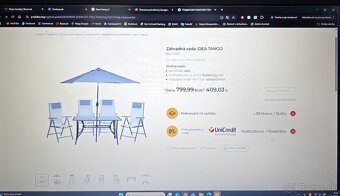 Predam uplne nove kvalitne zahradne sedenie - 3