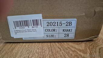 Nove cizmicky velkost 28 - 3