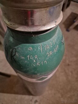 Argon flaša + redukčny ventil - 3