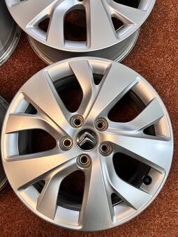 5x108 R16 Originál alu disky Citroen C4 - ET 47 - 3